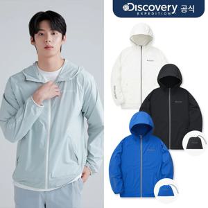 [디스커버리] 남성 경량 스트레치 패커블 바람막이 4종 택1