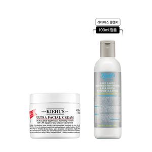 키엘 울트라 훼이셜 크림 125ml 세트 (+클렌저 정품증정)