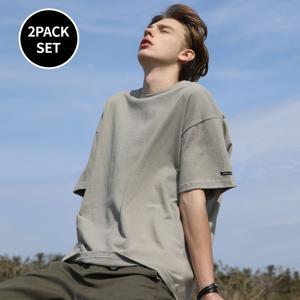 [1+1] 로버스트 헤비 오버핏 반팔티셔츠 MST127 / 9color set