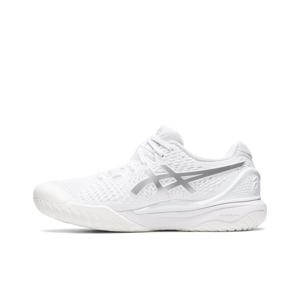 ASICS 여성 젤 레졸루션9 올코트 테니스화 테니스 운동화 와이드 1042A226 100