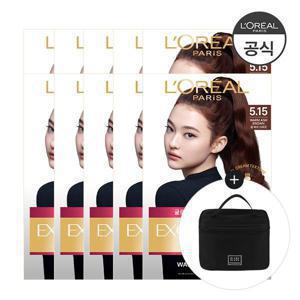 엑셀랑스 크림 염모제 10개 세트 (증)런치박스 쿨러백 (블랙)