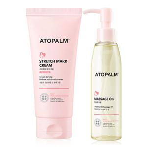 아토팜 매터니티 임산부 스트레치 마크 크림 150ml + 오일 120ml