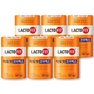 종근당건강 생착 생유산균 락토핏 코어맥스 장건강 면역기능 6통.