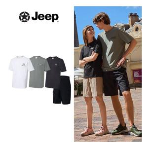 [지프]  [최초가 84,000원]JEEP 25SS 남성 소로나 반팔티 3종 + 반바지 1종