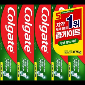 [MAXX] 콜게이트 쿨민트 치약 (175G*5입)
