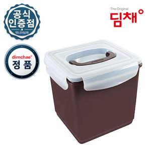 딤채김치통 6.5L (2개1세트) 딤채 김치냉장고 통 소형 김치통