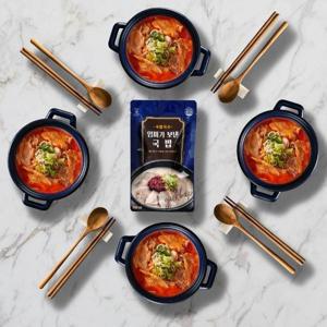 [APP전용] 대건명가 얼큰돼지국밥 660g*4팩+육수1팩 증정 외 순대돼지/돼지국밥