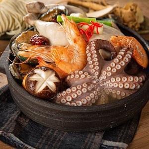 [APP전용] 푸짐한 용왕해신탕 (닭+전복+문어+새우+약재)