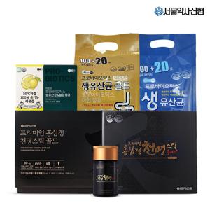 프로바이오틱스 생유산균 골드 120포 1+1 外 천명 골드 100포/홍삼정 농축액~