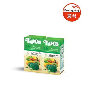 [광동직영] 팁코 브로콜리 주스 110ml x 36팩(유통기한 6월 17일)