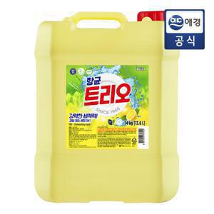 [포토리뷰 300P]트리오 대용량 주방세제 14kg