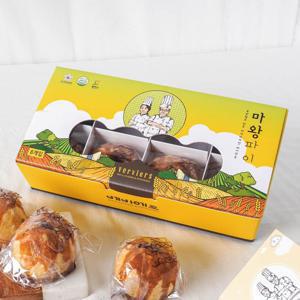 [APP전용] 빵지순례 제과 명장 베비에르 마왕파이 8개입 / 보리담은 찰보리빵 30개입