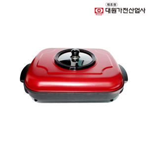 대원가전산업사 전기팬 DW-43000 다이아몬드코팅 잔치팬 전기그릴 국산