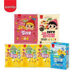 [APP전용] 삼립 4가지맛 젤리뽀 4종 30-42입 외 (얼려먹는젤리뽀/포켓몬/제로/오리지널)