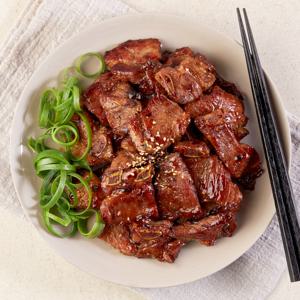 엄마밥상 해썹인증 받은 국내산 LA식 양념 돼지 갈비 500g