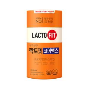 종근당건강 락토핏 생유산균 코어맥스 2g x 60포 x 1통