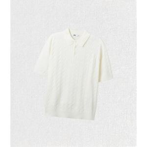 스파오 SPAO COOL 케이블 칼라넥 반팔니트_SPKWF24C01 SPKWF24C01 648460