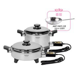 오일스킬렛 28cm + 24cm(SK-001 + SK-002)   (사은품 : AMT 316Ti 딤플팬)