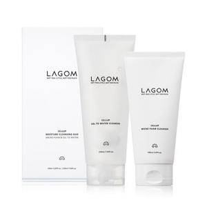 라곰 수분 폼클렌징 듀오 마이크로 폼 클렌저150mL+젤 투 워터 클렌저220mL