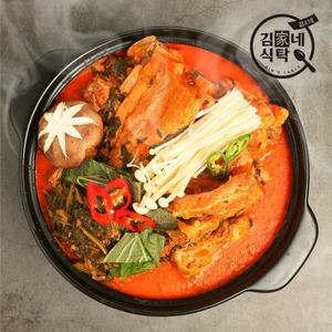 [김가네 식탁] 감자탕 5kg (9-10인분)+라면사리1개+겨자소스2개 증정