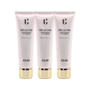 [홈쇼핑 최신상] 클리오 멜라케어 듀얼 톤업 선크림 40ml 3개
