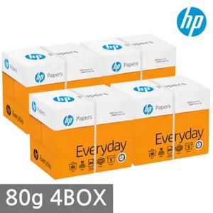 HP A4 복사용지(A4용지) 80g 2500매 4BOX