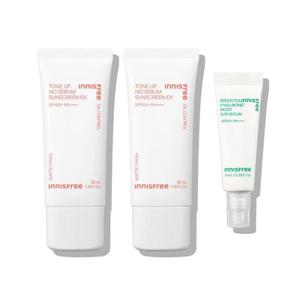 톤업 노세범 선스크린 EX 기획세트 (35mL+35mL) + 그린티 히알루론산 수분 선세럼 10ml