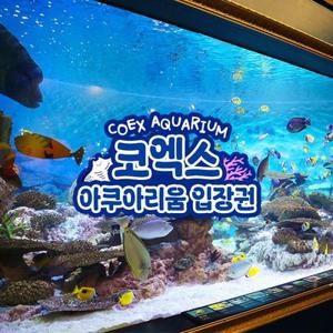 [트립ON] 서울 삼성 코엑스아쿠아리움 1인 입장권 특가 프로모션, 주중&주말 공통혜택, 이용기간 최대 6월 10일까지