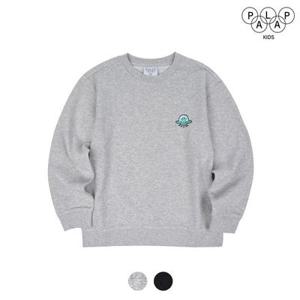 [팔랩키즈] 남여 테리 alien 로고 에센셜 맨투맨 티셔츠_PK23F9TS003