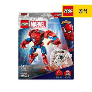 레고 슈퍼히어로 76308 마블 스파이더맨 로봇 대 안티 베놈 [레고공식]
