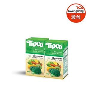 [광동직영] 팁코 브로콜리 주스 110ml x 36팩(유통기한 6월 17일)