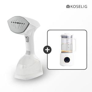 코슬리 핸디형 울트라 스팀다리미 퓨어 화이트 HKI-40WH 두유제조기 증정