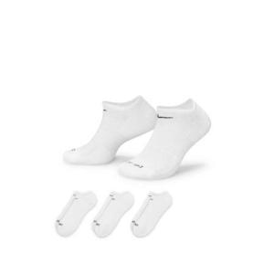 Nike 나이키 트레이닝 에브리데이 플러스 쿠션 3팩 스니커 양말 (흰색)