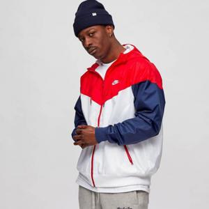 나이키 윈드러너 후드자켓 레드화이트블루 01-AR2191-104