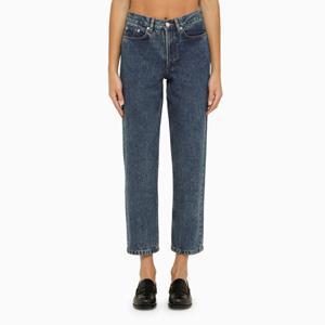 A.P.C. COGUT-F09122CO/XF_APC-IAB 블루 르 장 크롭 진