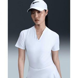 나이키 투어 우먼 드라이핏 숏슬리브 반팔 블레이드 골프 폴로 카라티 FZ6308 100