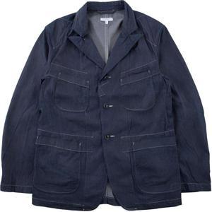 270989 ENGINEERED GARMENTS Bedford Jacket Indigo 8oz Cone Denim (24S1D005-OR181-NL084) (내추럴 치노 트윌 베드
