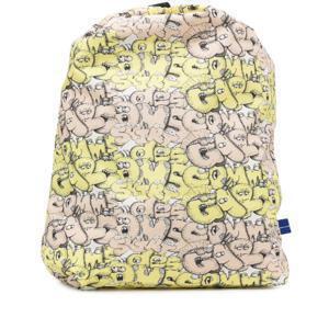 25 SS 꼼데가르송 셔츠 꼼 데 가르송 셔츠 X 카우스 로고 프린트 백팩 TP422933907