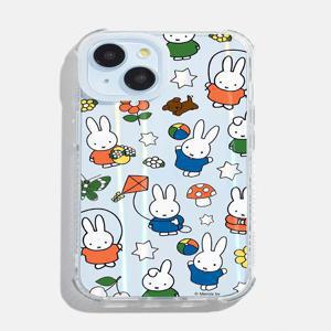 Skinnydip(스키니딥) - Miffy Repeat Shock Case (미피 홀로그래픽 케이스)