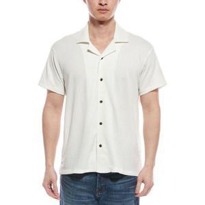 Elie Tahari 엘리 타하리 텍스처드 쿠바 셔츠 3423075