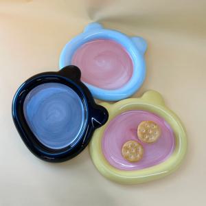 곰돌이 동글 플레이트 (5color) 플레이팅 앞접시 파스타 디저트 그릇