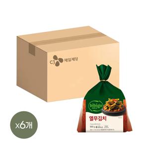 비비고 열무김치 900g*6개