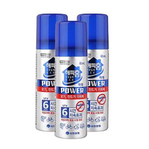 해피홈 아웃도어 미스트 파워 65ml x 3개 / 모기 진드기 기피제