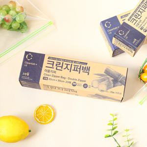 크린랩 바이오매스 이중지퍼백 대형(25*30) 20매