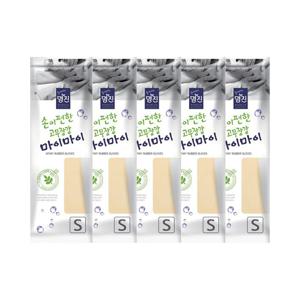 명진 마이마이 고무장갑 아이보리 S (소) x 5개