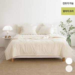 여름용 최상의 쾌적함 100수 순면 워싱 차렵이불 SS/Q/K
