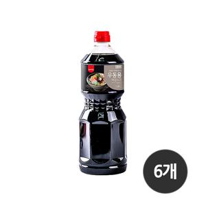 우동용 액상스프 어묵 우동 메밀 잔치국수 육수 1.8L * 6개