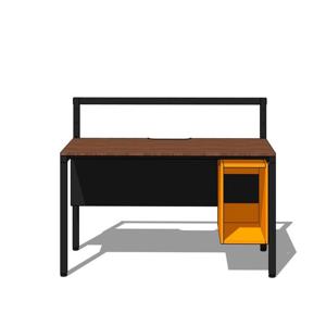 BESPOKE F1전선홀데스크 1400+수직646+하부가림판+본체함