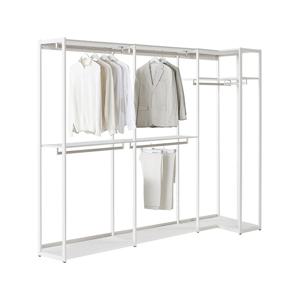 뉴로브 드레스룸 긴옷장 코너형세트 231cm (컬러 택1)