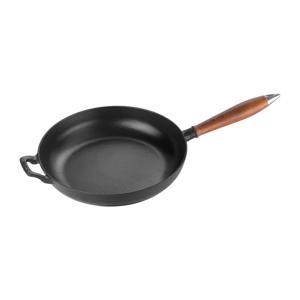 [해외] 빈티지 우드 프라이팬 28 cm_Black